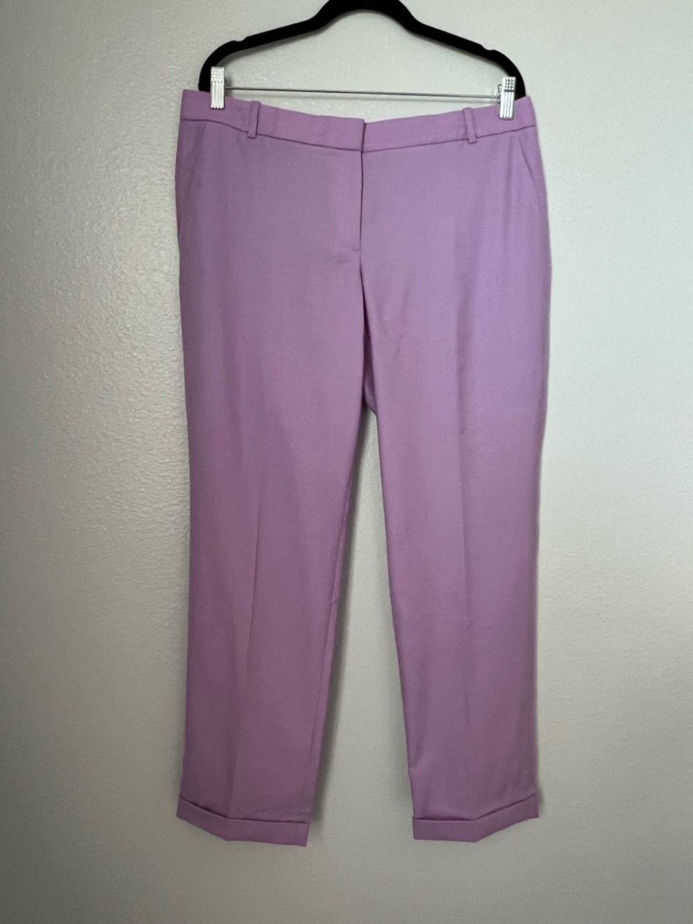 J. Crew Iced Lilac Cafe Capri Dress Pants